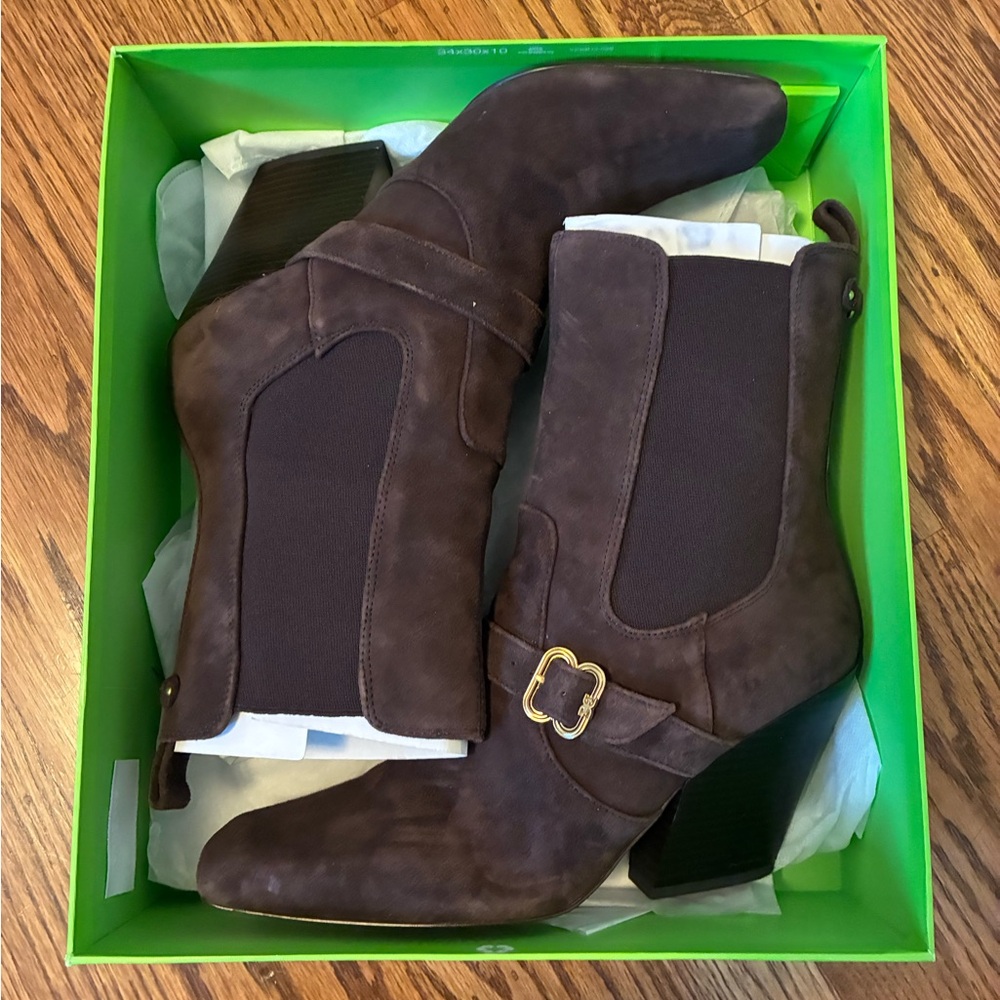 Sam Edelman Suzette Suede Heeled Boots